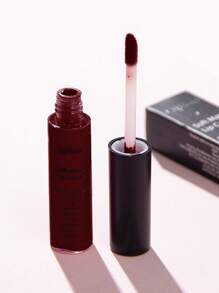 QIBEST Soft Matte Lip Cream,Highly Pigmented Long-Lasting Wear Non-Stick Cup Liquid Lipstick Lip Gloss Lip Glaze - 咖啡棕 - 查看 2