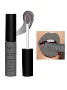 QIBEST Soft Matte Lip Cream, Non-Stick Cup Long-Lasting Liquid Lipstick Highly Pigmented LiP Cream - 829 Dark Claret - View 1