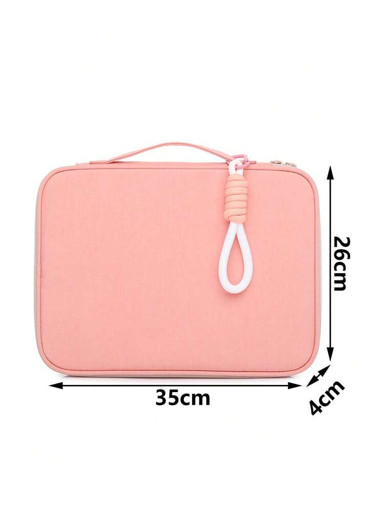 1 pieza portátil protectora de manga con asa - Rosa - Añade 5