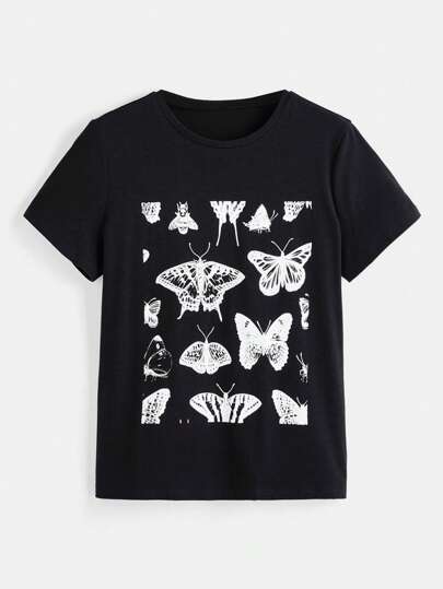 Kelsey Wilson Studio Butterfly Print Tee