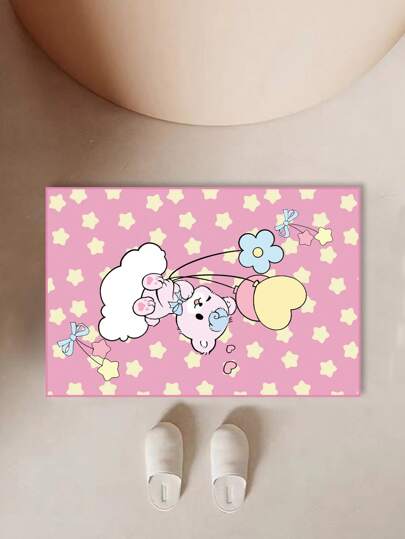 Kawaii 1pc Cartoon Graphic Floor Mat