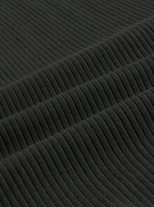 SHEIN BASICS Jednolity Kwadratowy Dekolt Jednokolorowy romper