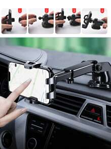 Car Phone Holder - Black - View 6