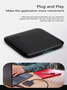 Western Digital WD Western Data 1TB 480GB Mobile Solid State Drive PSSD Elements SE New Elements SSD Portable Mini Durable