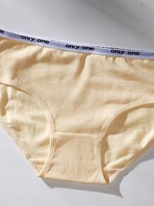 Shein Underwear&Sleepwear Basics 5 paquetes de calzoncillos deportivos con cintura de cinta con letras