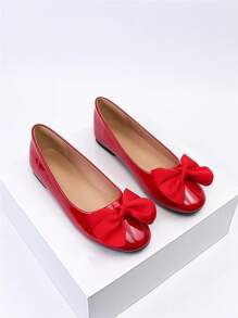 Phụ Nữ Nơ Trang Trí Ba Lê Căn Hộ, Thời Trang Căn Hộ - Đỏ - Xem 1