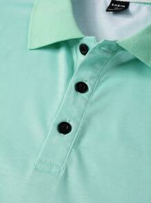 Manfinity RSRT Men Ombre Flamingo Print Polo Shirt