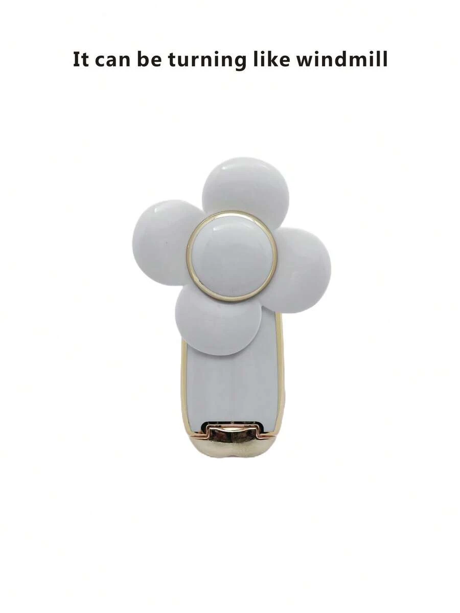 Windmill Design Phone Holder - White - View 1