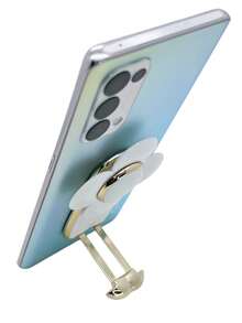 Windmill Design Phone Holder - White - View 2