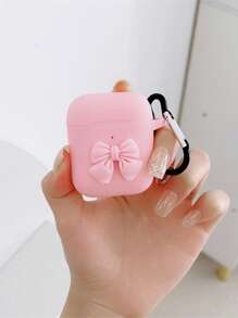 蝴蝶結裝飾耳機殼適用於Airpods - 彩色 - 查看 1