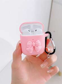 蝴蝶結裝飾耳機殼適用於Airpods - 彩色 - 查看 2