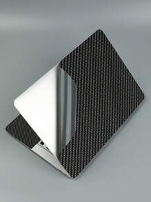 1pc Colorful Sticker Skin Cover For Laptop Computer, Compatible With Apple Air 13 Inch, Pro 15 Inch, 13.3 Inch, 15.6 Inch, Asus 15 Inch, - Black - View 5