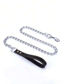 1pc 1.2m Length Metal Chain Designed Metal Leash Suitable For Small And Medium-Sized Cats And Dogs