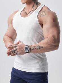 GymBeat Áo Tees & Tanks  Thể thao Nam - trắng - Xem 1