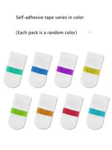20pcs Disposable Pet Anti-slip Shoes - White - View 4