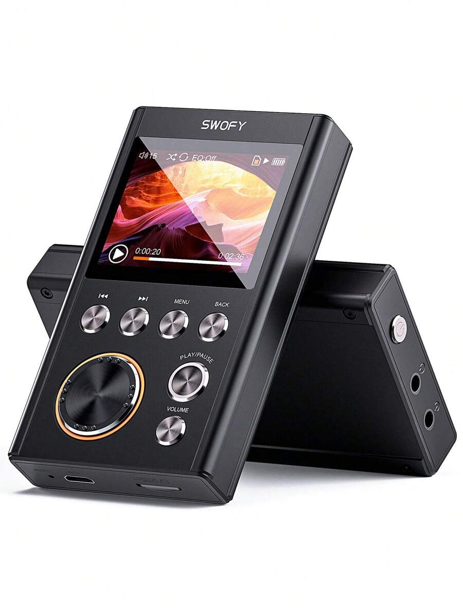1 szt. Przenośny odtwarzacz MP3 Hi-Fi o pojemności 64 GB/SWOFY-X60 DSD ...