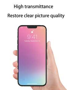 2 piezas de protectores de pantalla de vidrio templado, de alta definición, anti-explosión y anti-arañazos, compatibles con 16/16 Plus/16 Pro/16 Pro Max/15/15Pro/15Plus/15Promax. Regalo para cumpleaños, familia y amigos. Accesorios para teléfono.