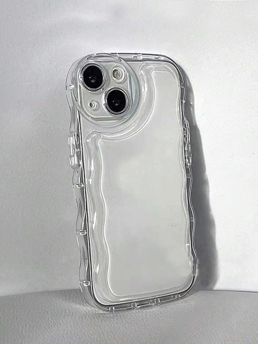 Minimalist Transparent Bubble Soft Phone Case Compatible With Iphone 16 Pro Max/16/16 Pro/16 Plus/15/15 Pro Max/15 Pro/15 Plus/11/12/13/14 Pro Max/XS/XR/11 Pro/11 Pro Max/12 Pro/12 Pro Max/13 Pro/13 Pro Max/7 Plus/14 Pro/14 Pro Max/14 Plus/7 Plus/8 Plus/8/SE2