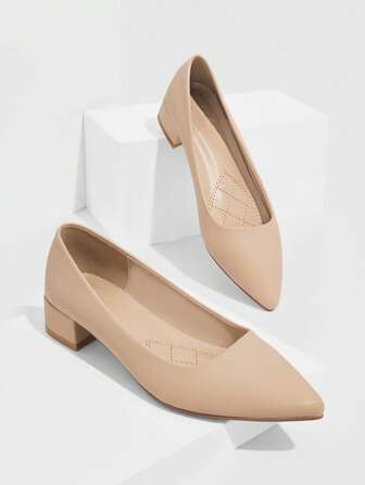 CUCCOO BIZCHIC Damen Schuhe minimalistische spitze Zehe elegante beige vielseitige Ballerinas für den Sommerurlaub, Sommerschlussverkauf, elegante Basics, Business Lässig, Business Chic, Weihnachten, Herbst, Neujahr, Feiertage
