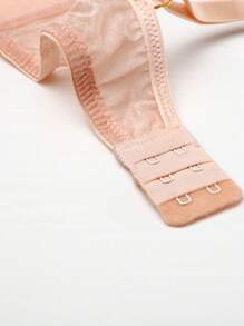 SHEIN Sujetador camisola unicolor - Rosa - Ver 5