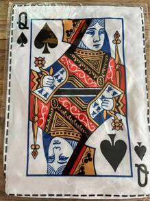 1入組撲克牌圖案寵物黑色創意吱吱作響寵物發聲玩具適用於狗狗適用於玩 - 黑色 - 查看 5