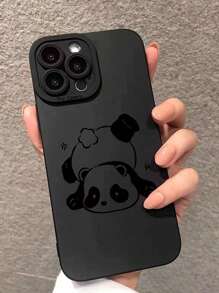 Ốp điện thoại in hình gấu trúc hoạt hình, tương thích với iPhone 15/15Pro/15Plus/15Promax, phiên bản quốc tế, không phải phiên bản nội địa. - Nhiều màu - Xem 4