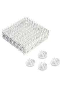 8pcs Iron Wire Grid Pet Fence Cage Panels For Cats And Dogs - White - View 6