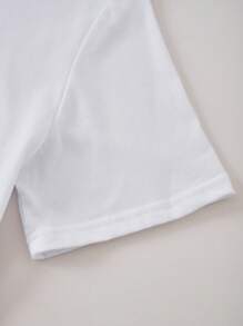 INAWLY Slogan Graphic Tee THE ELEMENTS OF MY Personalized Graphic Tees Women Tops - White - View 4