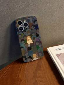 Figure Graphic Phone Case - Multicolor - View 1