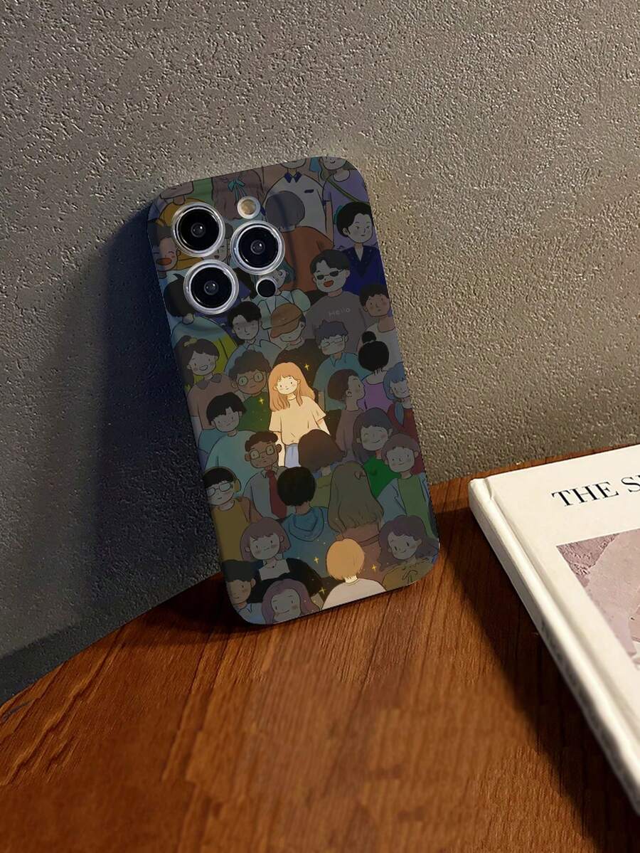 Figure Graphic Phone Case - Multicolor - View 1