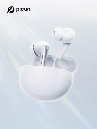  Auricolari senza fili Picun A6: ANC 40dB, chiamate chiare con ENC, latenza ultra bassa e 30 ore di autonomia