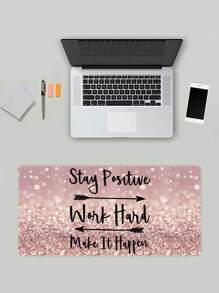 1 tấm lót chuột đồ họa chữ cái - Nhiều màu - Xem 1