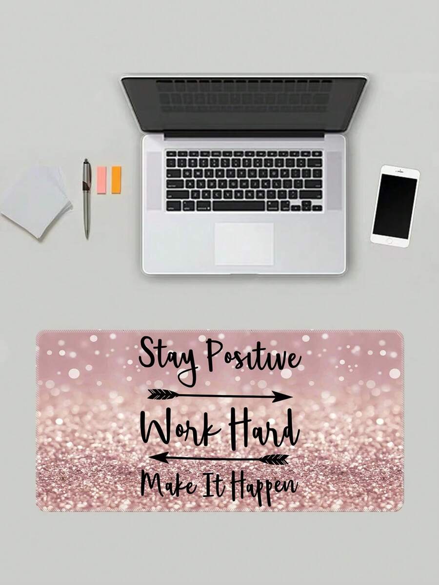 1 tấm lót chuột đồ họa chữ cái - Nhiều màu - Xem 1