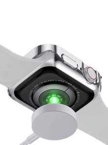 Waterproof Case Compatible With Apple Watch Case For Men And Women Straight Edge Waterproof, Drop-Proof And Scratch-Resistant Hard PC And Tempered Glass Screen Film Integrated Watch Case Compatible With Apple Watch 40/41/42/44/45/46/49MM Replacement Case Compatible With Apple Watch Series Ultra/10/9/8/7/6/5/4/SE Case, Sensitive Touch All-Round Protection Of The Watch From Damage