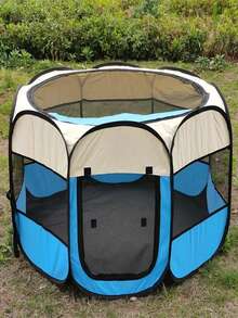 1pc Portable Random Color Pet House, Foldable Pet House For Cat, Dog For Sleeping - Multicolor - View 6