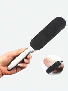 10入组替換砂紙足部護理銼刀腳後跟去除死皮癒傷組織去除劑用於足部護理 - 銀色 - 查看 1