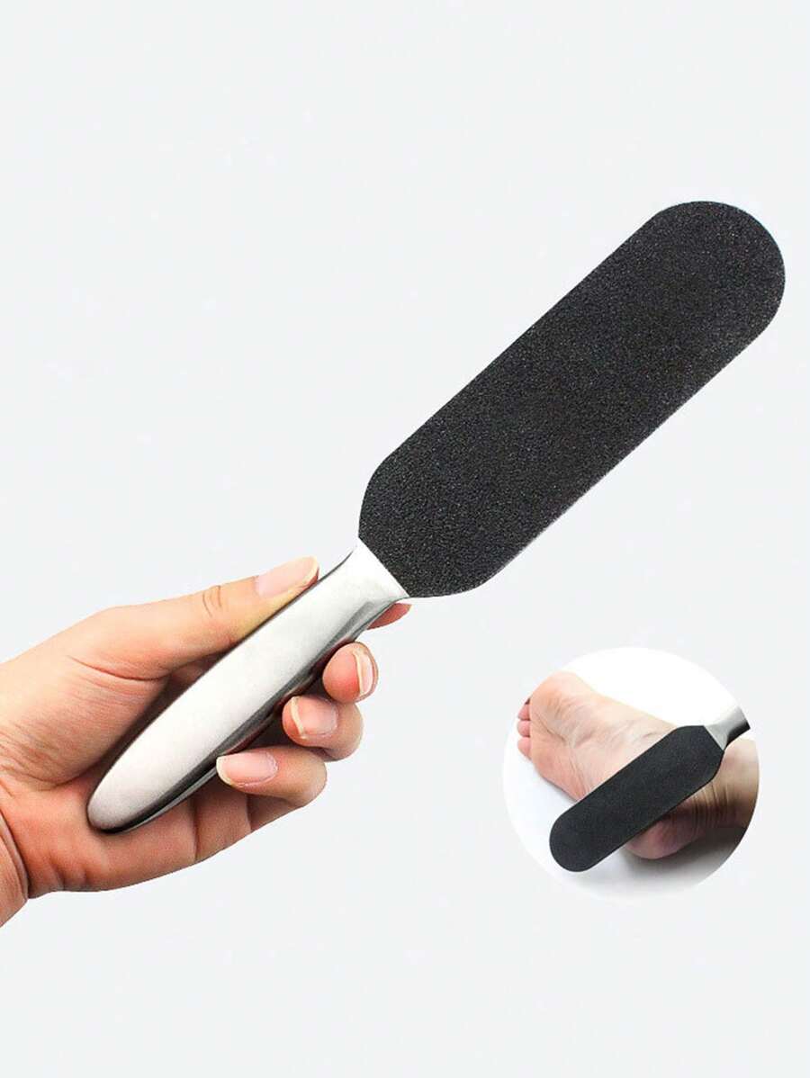 10入组替換砂紙足部護理銼刀腳後跟去除死皮癒傷組織去除劑用於足部護理 - 銀色 - 查看 1