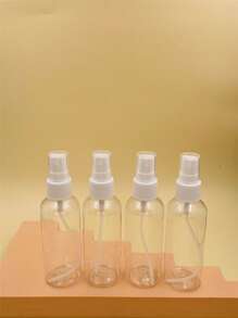 可再填充噴霧瓶，4入組80毫升旅行空香水瓶透明旅行噴霧瓶 - 無色 - 查看 1