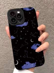 Galaxy Pattern Phone Case Compatible With iPhone15/15Plus/15Pro/15Promax - Multicolor - View 2