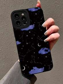 Galaxy Pattern Phone Case Compatible With iPhone15/15Plus/15Pro/15Promax - Multicolor - View 3