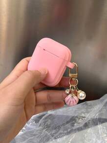 貝殼吊墜耳機殼適用於Airpods - 粉色 - 查看 3