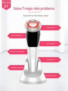 Importador de productos de belleza fríos y calientes, instrumento de belleza, dispositivo de belleza, herramienta para el cuidado de la piel - Blanco - Ver 11