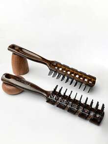 Hombres Masaje Peine - Negro - Ver 1