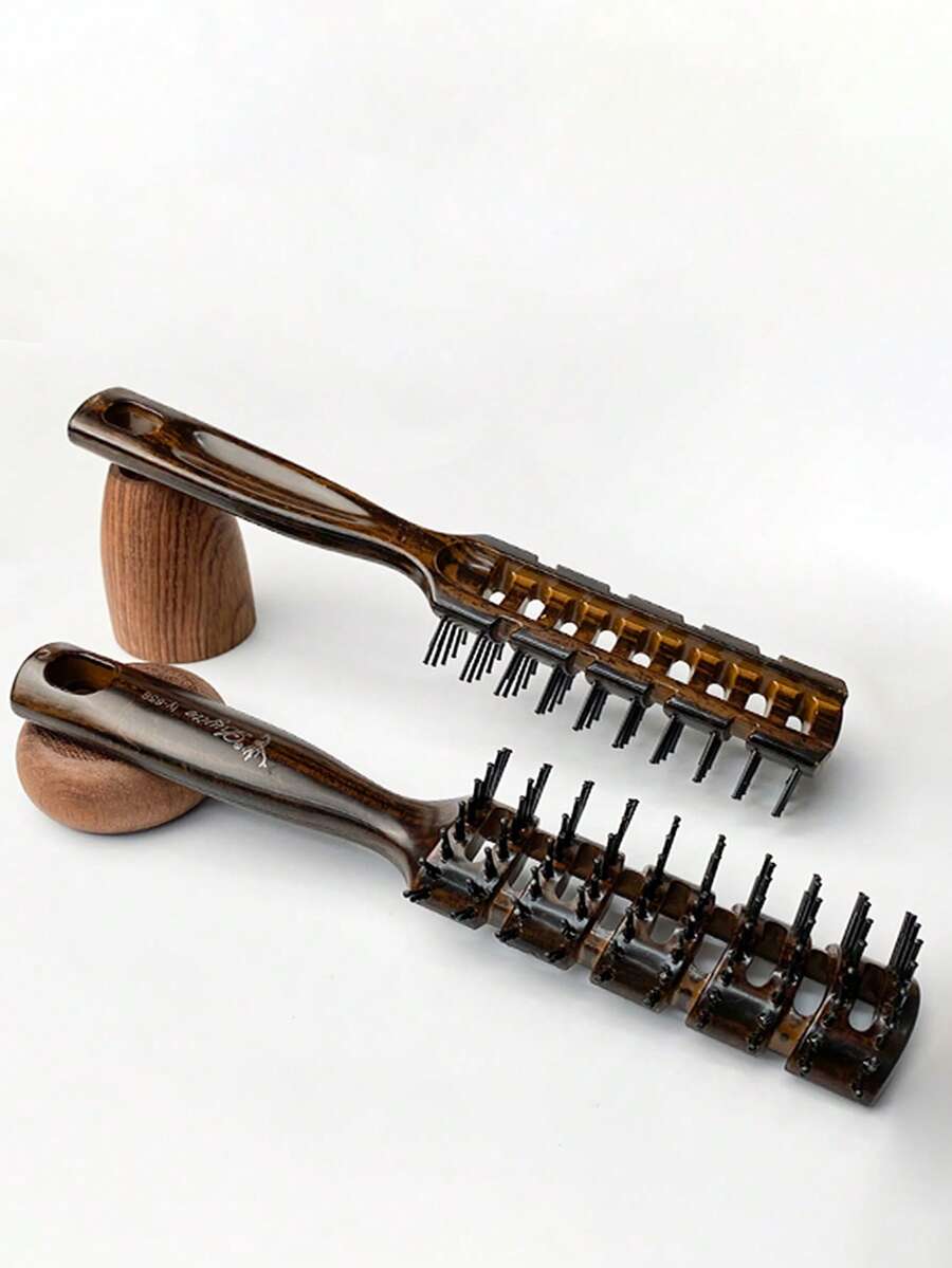 Hombres Masaje Peine - Negro - Ver 1