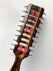 Hombres Masaje Peine - Negro - Ver 8