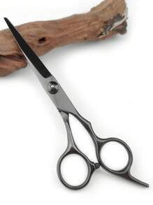 理发剪刀，1件装，美发剪发平头剪刀，理发器，美发剪刀，美发工具，美发产品及配件，适用于理发店、美容院、旅行必备品、返校季、旅行度假必备品、女士美发配件、油头梳、理发师配件、吹风机、头发、理发师、美发工具、美发产品、吹风机、头发、配件、美发产品、美发工具、美发用品、护发、卷发梳、理发师、理发师配件、美发设备、旅行必备品、发型、美发、头发、旅行、美发产品、美发工具、美发用品、理发师、理发师配件、理发店、美发设备 - 黑色 - 查看 1