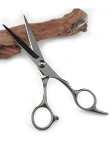 理发剪刀，1件装，美发剪发平头剪刀，理发器，美发剪刀，美发工具，美发产品及配件，适用于理发店、美容院、旅行必备品、返校季、旅行度假必备品、女士美发配件、油头梳、理发师配件、吹风机、头发、理发师、美发工具、美发产品、吹风机、头发、配件、美发产品、美发工具、美发用品、护发、卷发梳、理发师、理发师配件、美发设备、旅行必备品、发型、美发、头发、旅行、美发产品、美发工具、美发用品、理发师、理发师配件、理发店、美发设备 - 黑色 - 查看 3