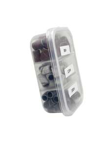 3色/套美甲打磨帶套裝，用於去除丙烯酸、死皮和拋光 - 彩色 - 查看 5