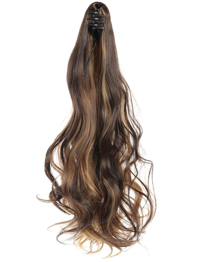 Pinza para el pelo largo rizado coleta sintético Extensión del pelo - Dos Tonos - Añade 3