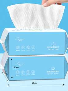 1 pieza Toalla de limpieza facial - Multicolor - Ver 5